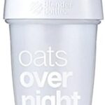 Oats Overnight BlenderBottle - Customized for Overnight Oats - NO WHISK BALL - Milk...