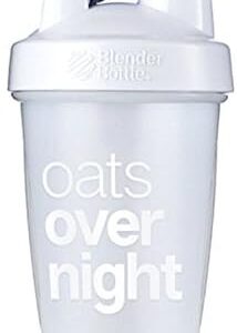 Oats Overnight BlenderBottle – Customized for Overnight Oats – NO WHISK BALL – Milk…
