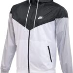 Nike Sportswear Windrunner Hooded Windbreaker Men's Jacket (Anthracite/White, S)