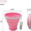 Collapsible Water Bottles 500 ml with silicone collapsible cup 200 ml.Travel Water…