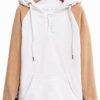 CORIRESHA Cute Coral Velvet Long Sleeve Shiba Inu Dog Embroidery Home Wear Hoodie for…