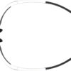 Under Armour Men’s Playmaker Wrap Sunglasses, Matte White/Black, 72mm, 10mm