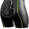 Protective Padded Compression Shorts for Snowboard,Skate and Ski for Tailbone (Black,...