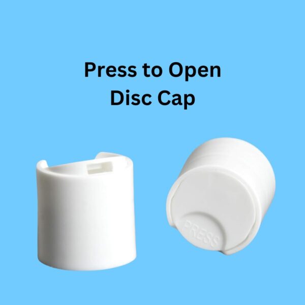 Plastic Squeeze Bottles with Disc Cap, 8 oz/2-Pack, Travel Size, Refillable, BPA-Free,…
