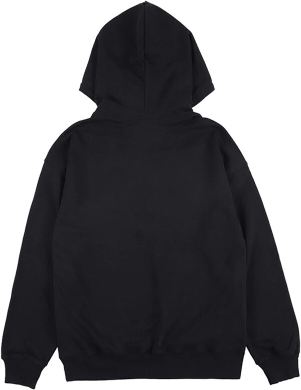 Hip Hop Sweatshirts Men’s Graphic Pullover Hoodie Hooded Top Black