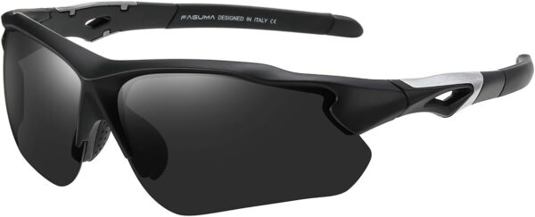 FAGUMA Polarized Sports Sunglasses for Men Women Fishing Cycling Running Golf…