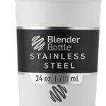 BlenderBottle Strada Shaker Cup Insulated Stainless Steel Water Bottle with Wire...