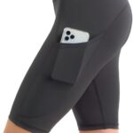 CompressionZ Women's Compression High Waisted Biker Shorts, Tummy Control for Workouts...