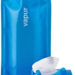 Vapur Collapsible Water Bottle With Carabiner, Compact Bottle Folds Flat For Hydration...