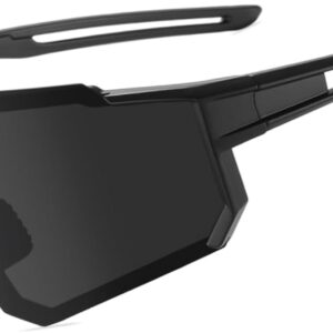 Polarized Sports Sunglasses Men Women, Outdoors UV Protection Sun glasses,Cycling…