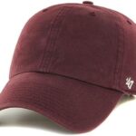 '47 Blank Classic Clean Up Cap, Adjustable Plain Baseball Hat for Men and Women ...