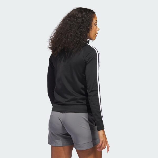adidas Women’s Essentials Warm-Up Slim 3-Stripes Track Top