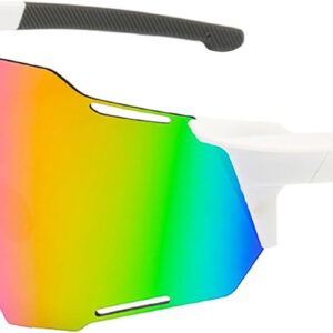 Polarized Sports Sunglasses,Lightweight Sun Glasses with UV Protection for Driving…