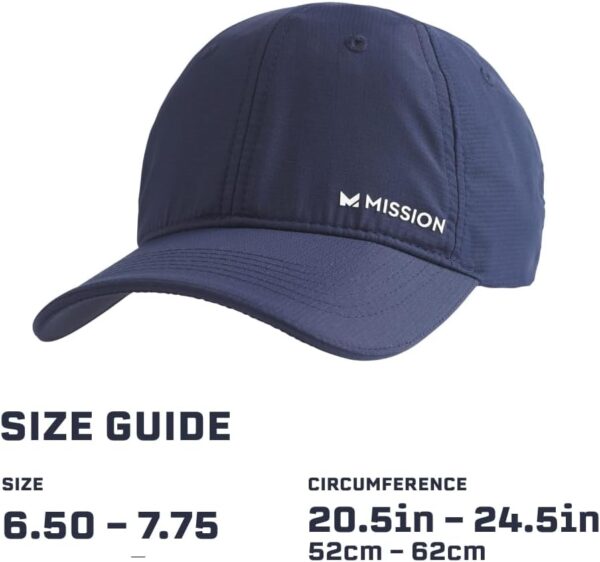 MISSION Cooling UPF Performance Hat – Unisex One Size Cap for Workouts, Golf & Running…
