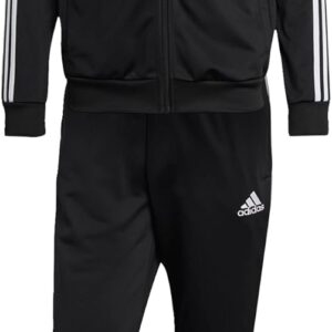 adidas Men’s Size Basic 3-Stripes Tricot Track Suit