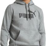 PUMA Men's Essentials Logo Fleece Hoodie (Available in Big & Tall)