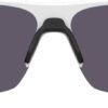 Under Armour Men’s Playmaker Wrap Sunglasses, Matte White/Black, 72mm, 10mm