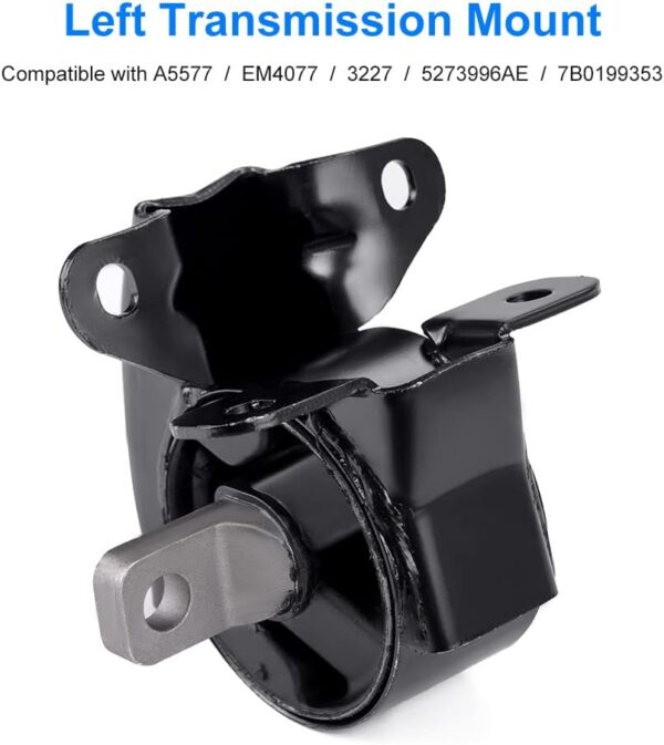 JDMON 4Pcs Engine Motor Mount Replacement for 2011-2015 Chrysler Town & Country 3.6L…