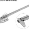 Acouto for tilt rod, Outboard Tilt Rod Marine Boat Motors Engine Tilt Rod Assy Bracket…