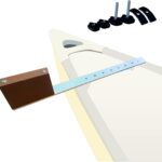 Canoe Trolling Motor Mount Bracket with Aluminum Crossbar for Quick and Easy Setup...