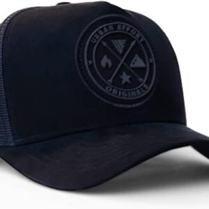 Urban Effort Mesh Back Cap – for Men and Women Baseball Hat 5-Panel Trucker Hat -…