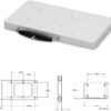 Minn Kota 1854017 Quick Release Bracket / RTA-17 White