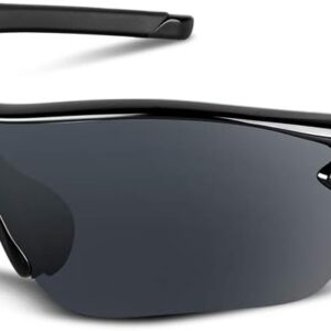 BEACOOL Polarized Sports Sunglasses for Men Women Youth Baseball Cycling Running…