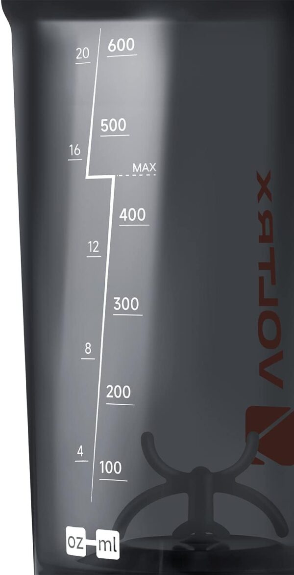 VOLTRX Electric Protein Shaker Bottle – USB Rechargeable Mixer Cup for Shakes and Meal…
