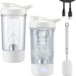 Rechargeable Shaker Bottle, Automatic Stirring Coffee Mug, Self Stirring Mug for Milk...