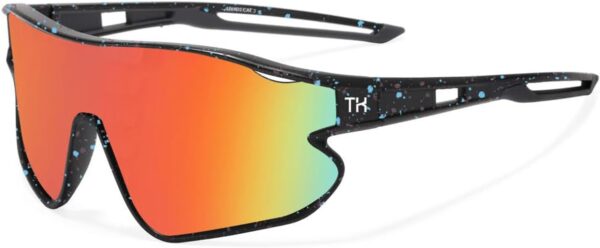 Kids Youth Sunglasses, Polarized Baseball Sunglasses for Age 6-16, Baseball…