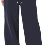 HeSaYep Women's Fleece Lined Sweatpants Wide Leg Thermal Winter Warm Baggy Sweat Pants...