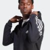 adidas Men’s Essentials Fleece 3-Stripes Full-Zip