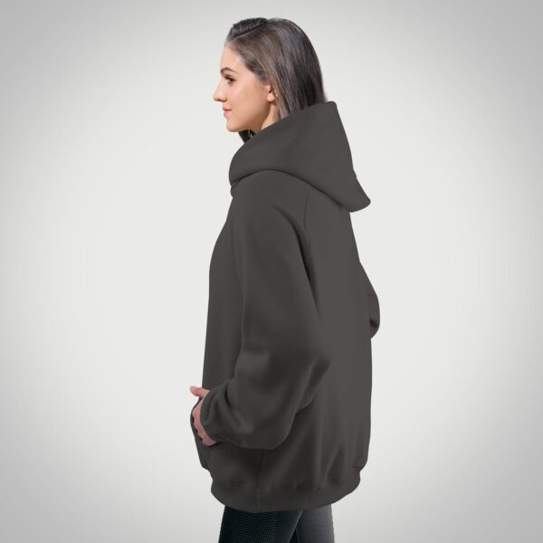 Unisex Basic Loose Hoodie Sweatshirt Long Sleeve Pocket Drop Shoulder Pullovers