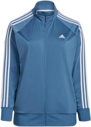 adidas Essentials 3-Stripes Track Jacket Womens Plus Size