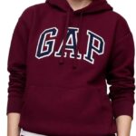 GAP Women's Logo Hoodie Hooded Pull-on Sweatshirt