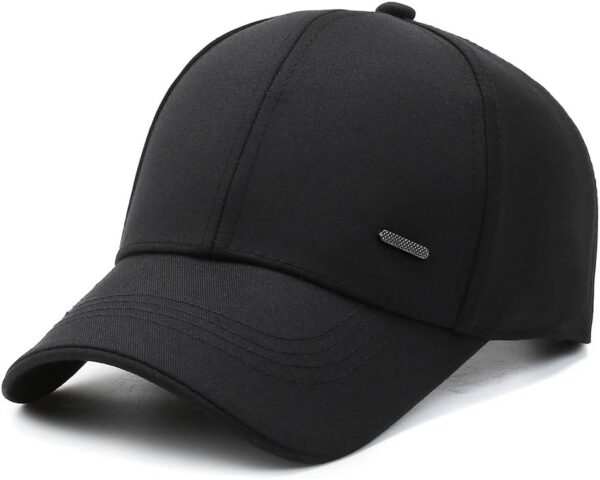 Blank Plain Structured Baseball Cap Vintage Trucker Hats Low Profile Dad Golf Hat for…