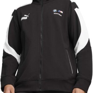 PUMA Men’s Standard BMW M Motorsport T7 Full-Zip Jacket, Black-ss24