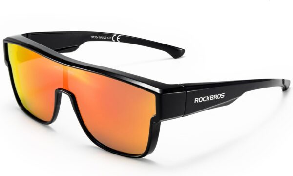 ROCKBROS Polarized Fit Over Glasses Sunglasses 100% UV400 Protection for Men…