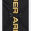 Under Armour Unisex-Adult Ozsee Sackpack , Black (010)/Metallic Gold , One…