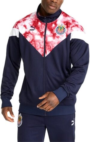 PUMA Chivas Iconic MCS Mesh Mens Track Jacket 2022 (US, Alpha, Small, Regular,…