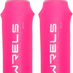 Folding Soft Flask Portable Collapsible Running Lightweight Water Bottle for Outdoor…