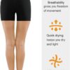 THE GYM PEOPLE Women’s High Waist Workout Shorts Breathable Dolphin Split Elastic…
