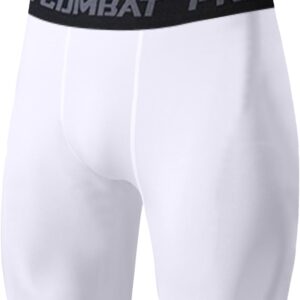 Mens Compression Shorts Sports Running Tights Underwear Athletic Workout Spandex Base…