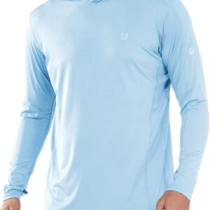 NORTHYARD Men’s Sun Protection Hoodie Shirts Long Sleeve UPF 50+ Swim Fishing Shirt…