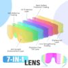 Kids Sunglasses,Youth Baseball Glasses for Boys Girls Age 6-14,Sports UV Protection…