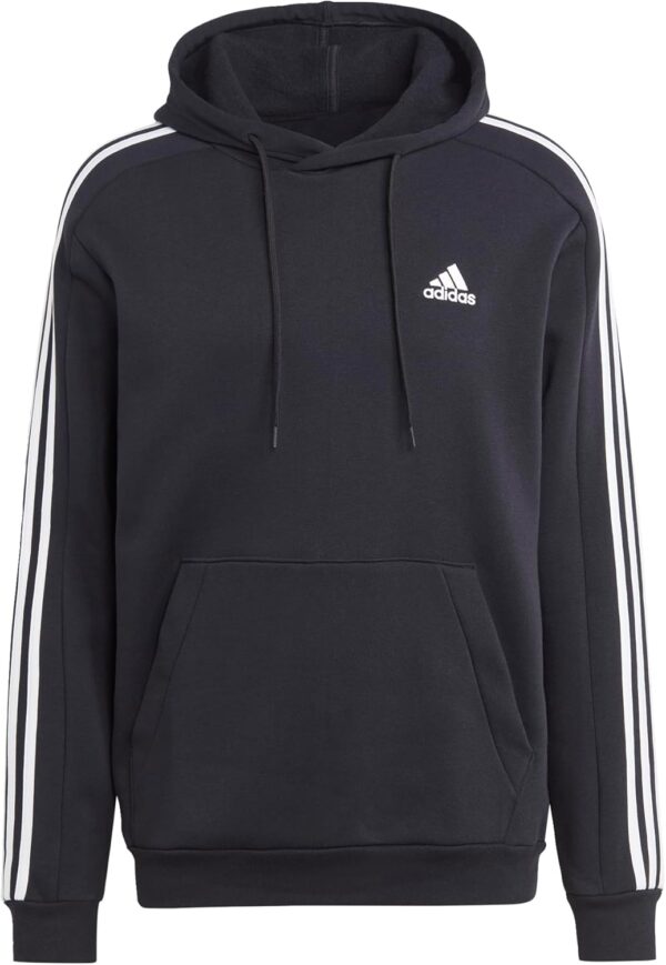 adidas Men’s Essentials Fleece 3-Stripes Hoodie