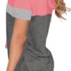 MixShe Womens Tops Summer Clothes Casual Shirts Ladies Hoodies Pullover Short Sleeve…