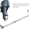 KIMISS Outboard Motor Steering Link 265315mm Adjustable Stainless Steel Universal…