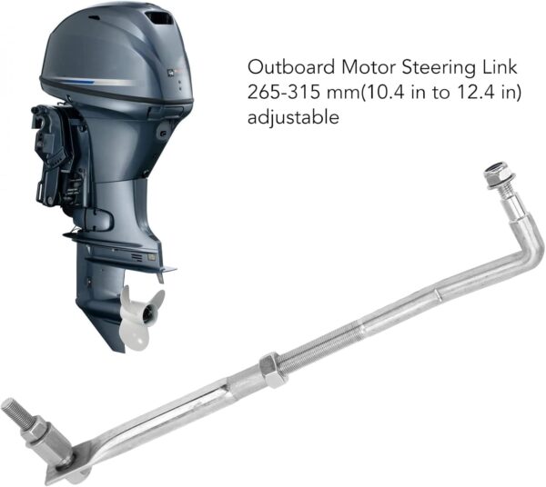 KIMISS Outboard Motor Steering Link 265315mm Adjustable Stainless Steel Universal…