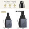 Crossbody Bags for Women Men Trendy Sling Bag Bakpack Casual Chest Bag with…